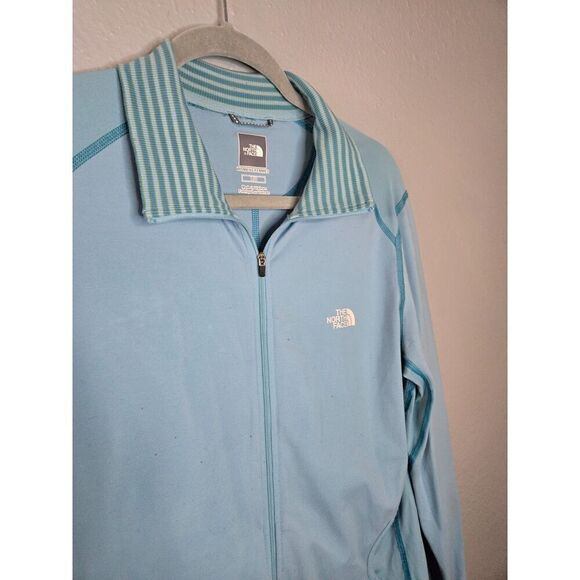 The North Face Women's Retro Style Zip Up Long Sleeve Track Jacket Size Large - Picture 2 of 7